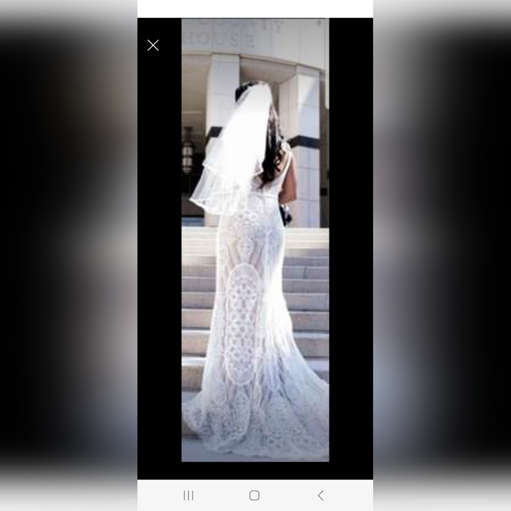 David Bridal Wedding Dress Size 10